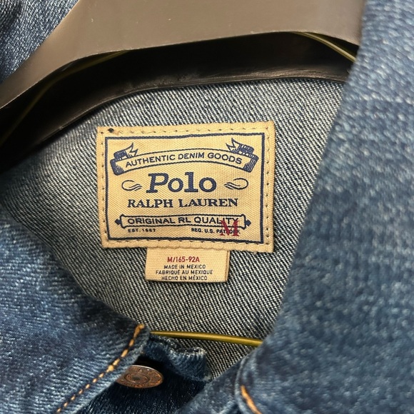 Polo Ralph Lauren Y2K vintage Jean jacket in excellent condition size M - Picture 10 of 15